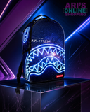 PRE-SALE - Sprayground - B8616  - SHARK CENTRAL NEON NEBULA BACKPACK