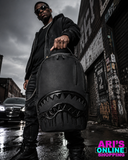 PRE-SALE - SPRAYGROUN - BLACKED OUT METALLIC DRIP BACKPACK