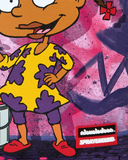 Sprayground RUGRATS SUSIE PAINTING SHARK BACKPACK (Love to Paint)