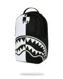 PRE-SALES - SPRAYGROUND SHARK CENTRAL BLACK AND WHITE STENCIL BACKPACK